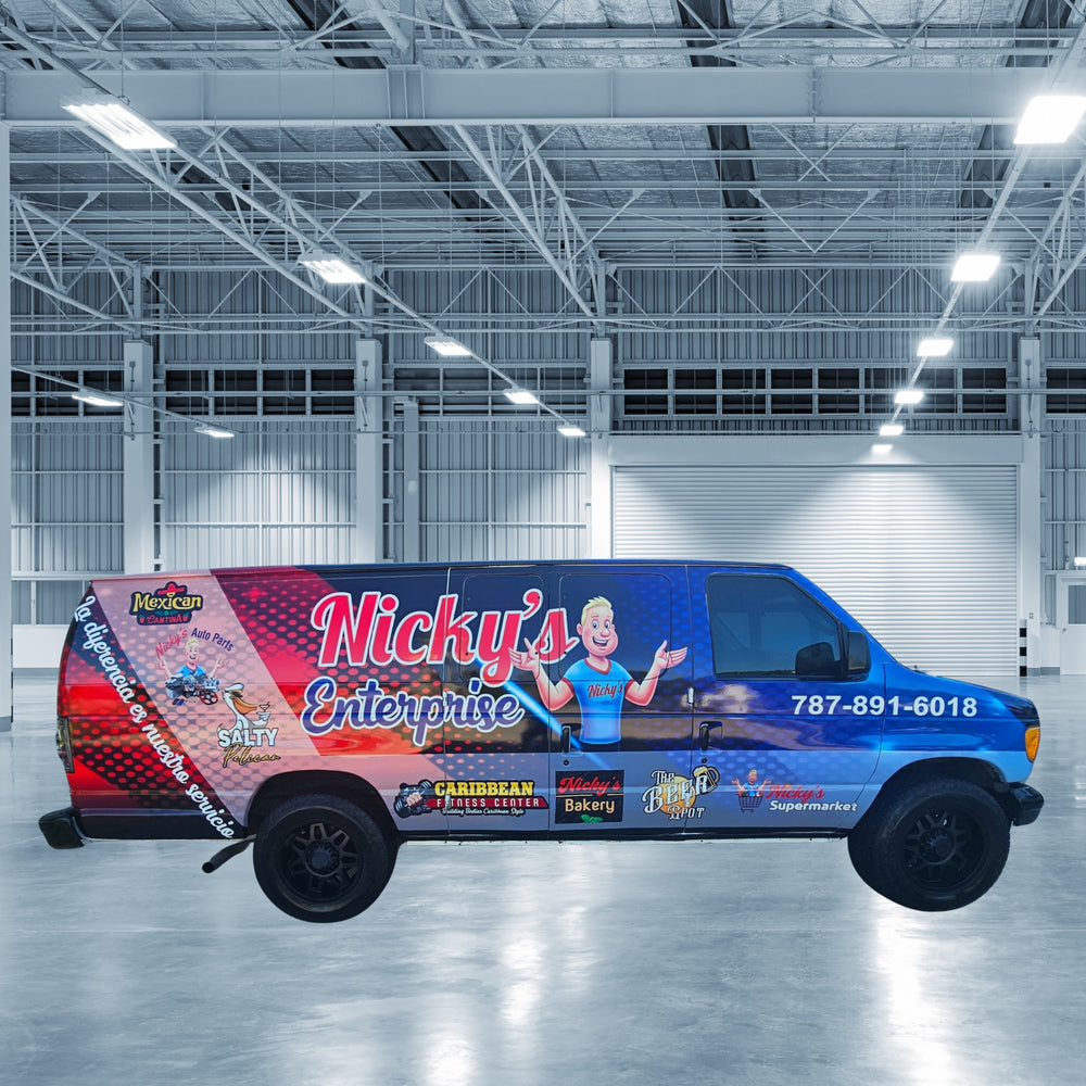 Commercial vehicle wrap