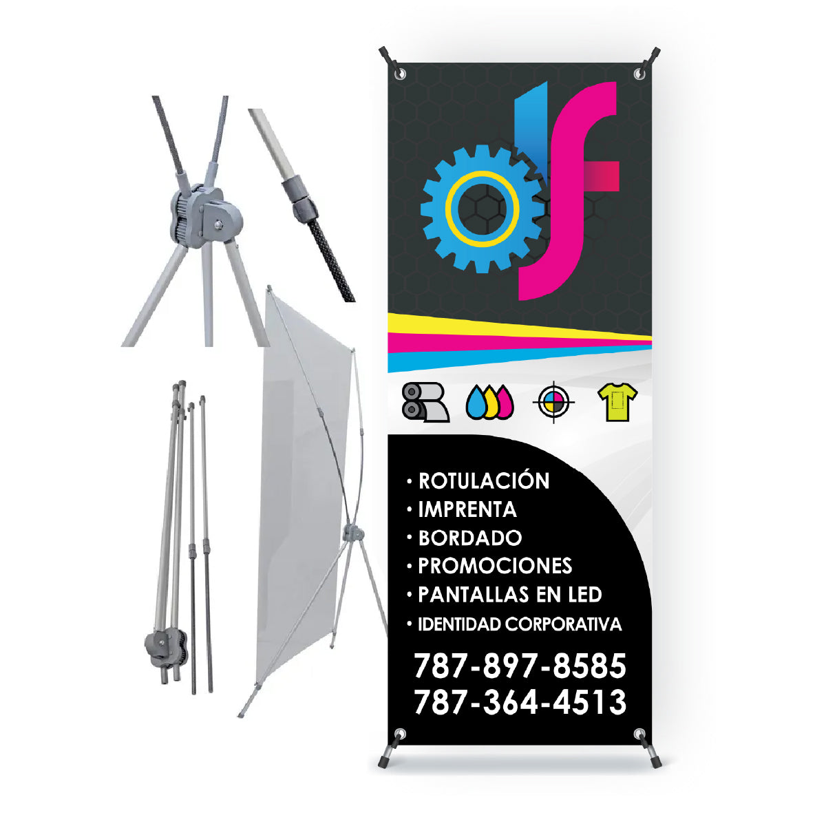 X Banner Personalizado