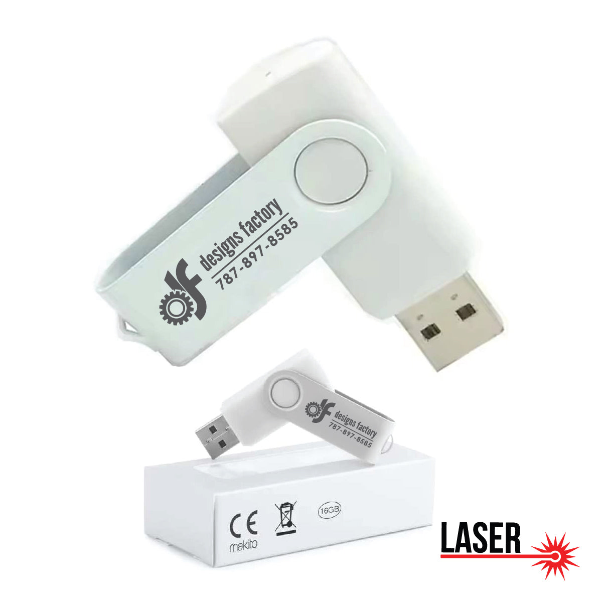 USB Flash Drive 16GB Personalizado